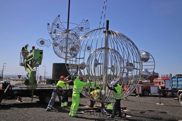 La escultura 'Fobos' de César Manrique