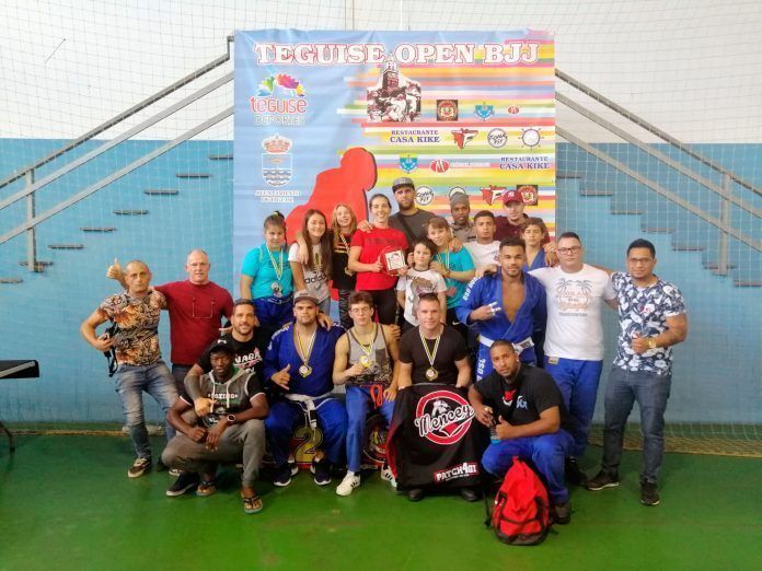 El equpipo de la Escuela Mencey en el Teguise Open BJJ El equipo de Mencey en el Teguise Open BJJ