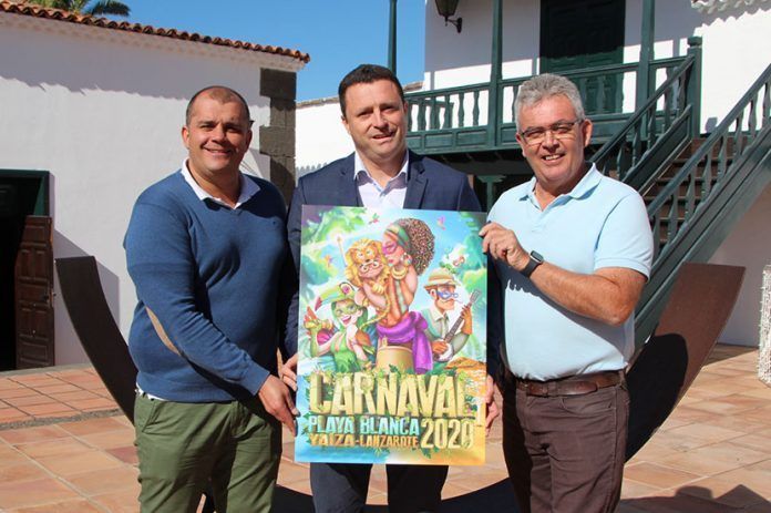 Presentación cartel del Carnaval de Playa Blanca