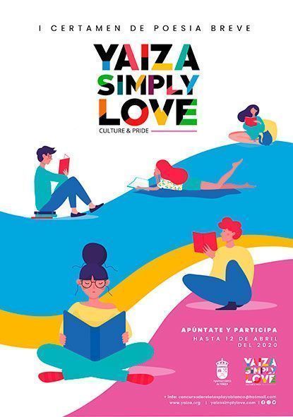 Cartel Certamen Poesía Breve Yaiza Simply Love