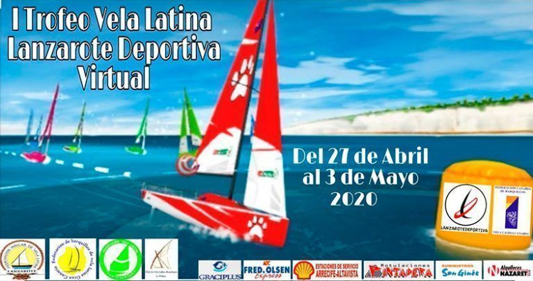 Cartel I Trofeo Vela Latina LanzaroteDeportiva Virtual