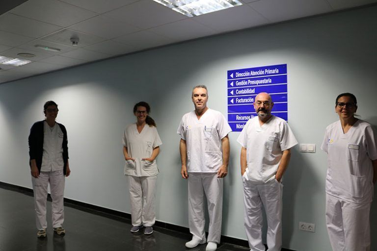 Equipo sanitario de Atención Primaria de Lanzarote.