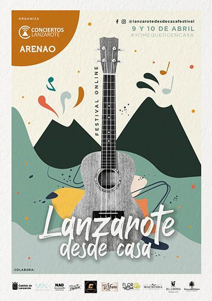 Cartel Festival Lanzarote desde casa