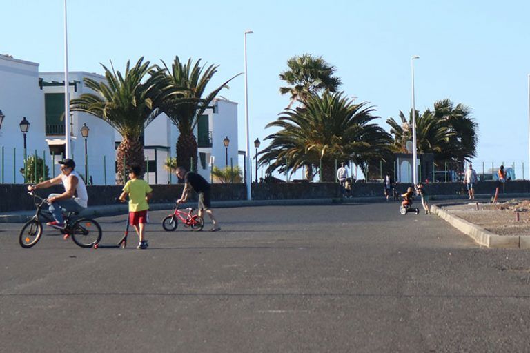 Primera salida de los niños