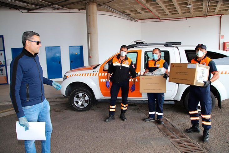 Protección Civil se encargará en Yaiza de repartir las mascarillas para los niños