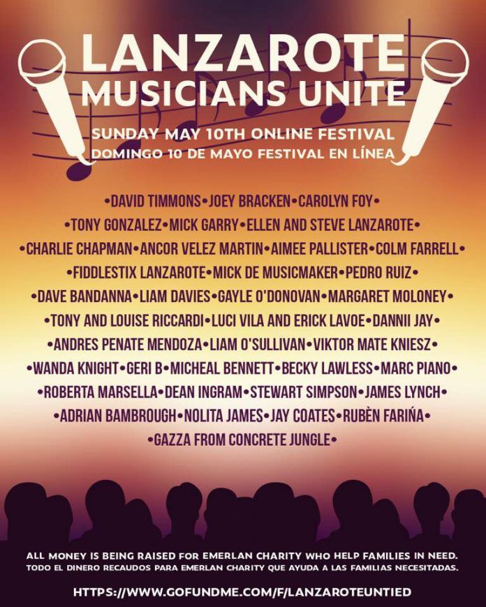 Cartel Lanzarote Musicians United