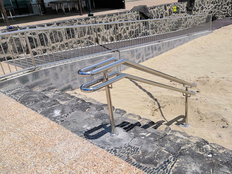 Mejoras en el acceso a la playa