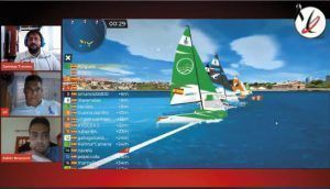 Retransmisión de la regata
