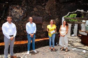 Visita obras Jameos CACT 2