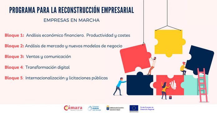 Cartel reconstrucción programa