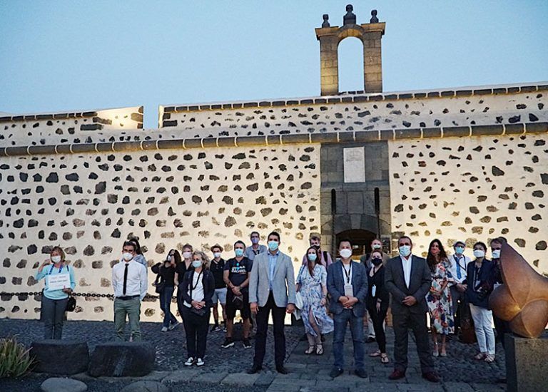 Bienvenida delegación OMT Lanzarote destino seguro
