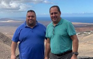 Juan Monzón y Guayo Rodríguez, ediles del Partido Polular en Yaiza
