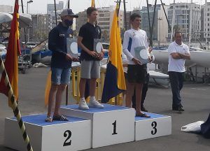 Podium masculino