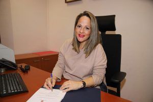 Carmen Guadalupe, consejera de Comercio.