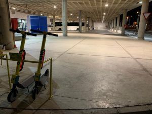 Parking-patinentes-centro-la-Estación-de-Guaguas-de-Playa-Blanca