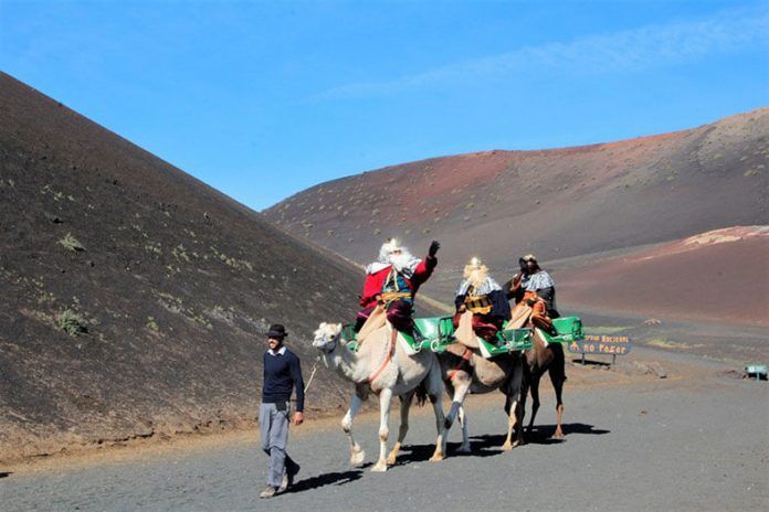 Reyes Magos en Montañas de Fuego