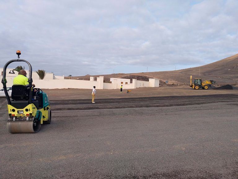 Obras parking IES Yaiza