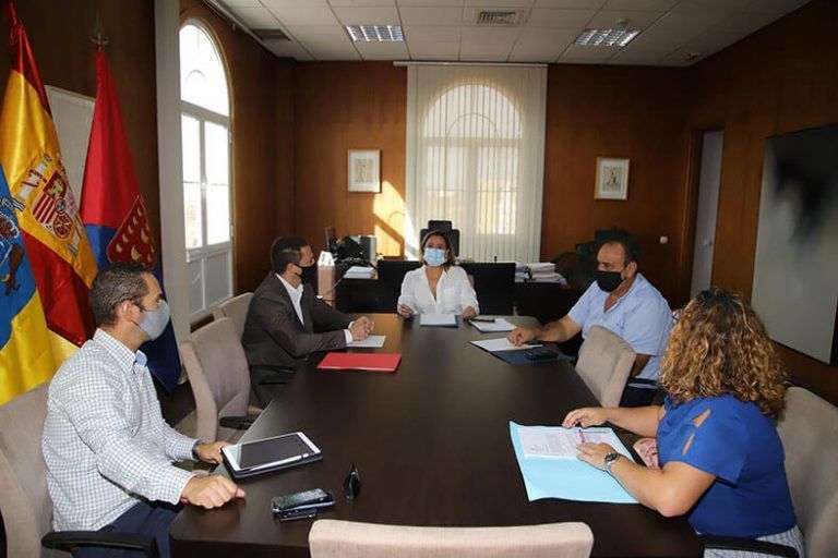 Reunión de seguimiento del proyecto en el Cabildo