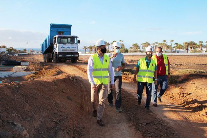 Visita del alcalde a las obras Visita del alcalde a las obras