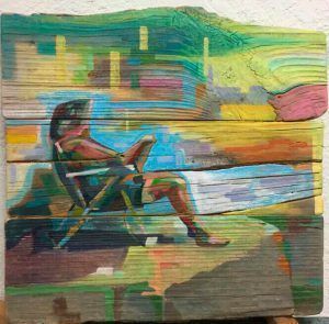 El Nido, obra de José Suárez