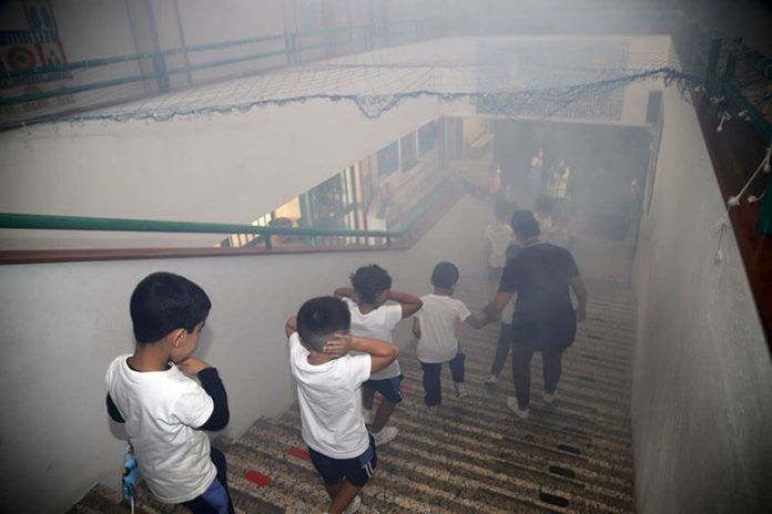 Simulacro-CEIP-Nieves-Toledo--(1) Noticias Lanzarote | Simulacro CEIP Nieves Toledo