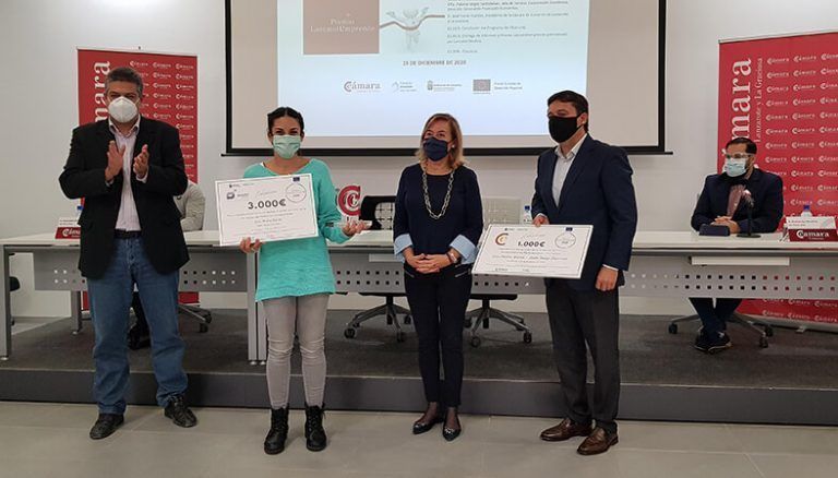 Celia Medina, ganadora del premio Lanzarotemprende 2020