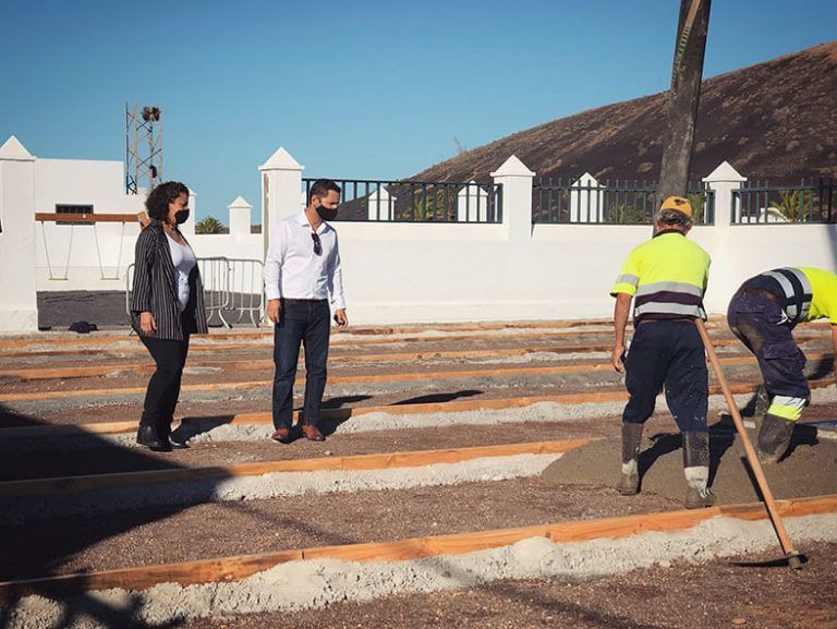 Obras en el CEIP Uga