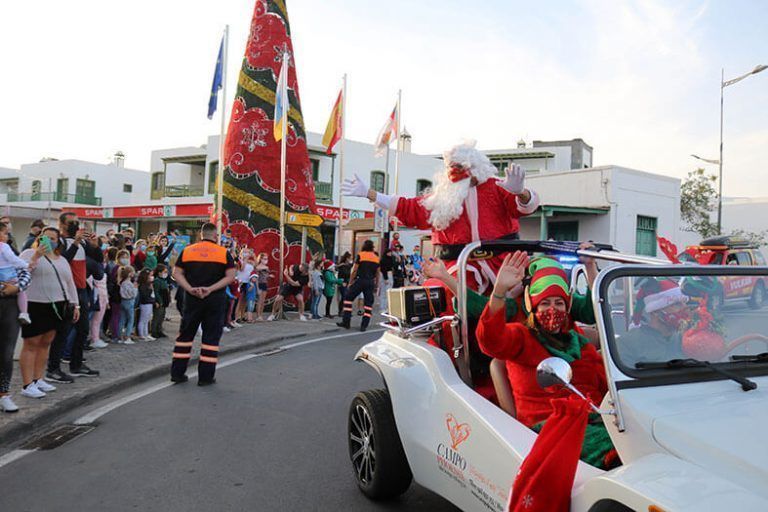 Recorrido de Papá Noel en Playa Blanca5