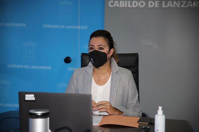 María Dolores Corujo, presidenta del Cabildo de Lanzarote