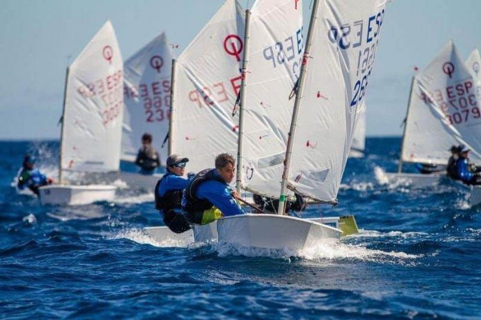 Regata de la Copa de Canarias de Optimist