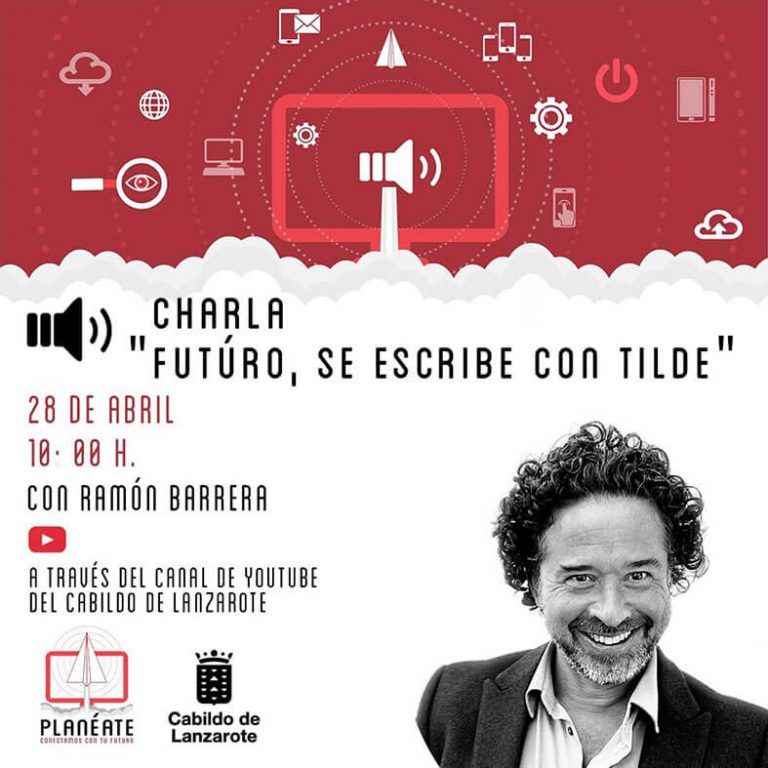 Noticias Lanzarote | Cartel charla Ramón Barrera Planéate 2021