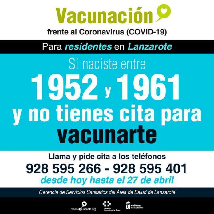 Cita Vacunación Covid-19 Lanzarote