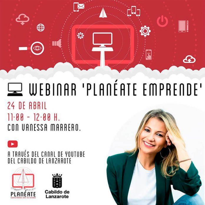 Noticias Lanzarote | Cartel Webinar Planéate Emprende