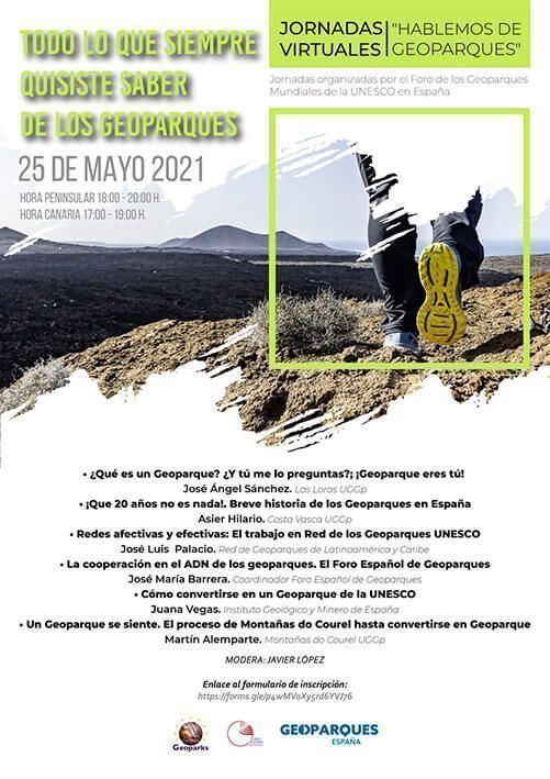 Cartel 1ª sesión Jornada Geoparque