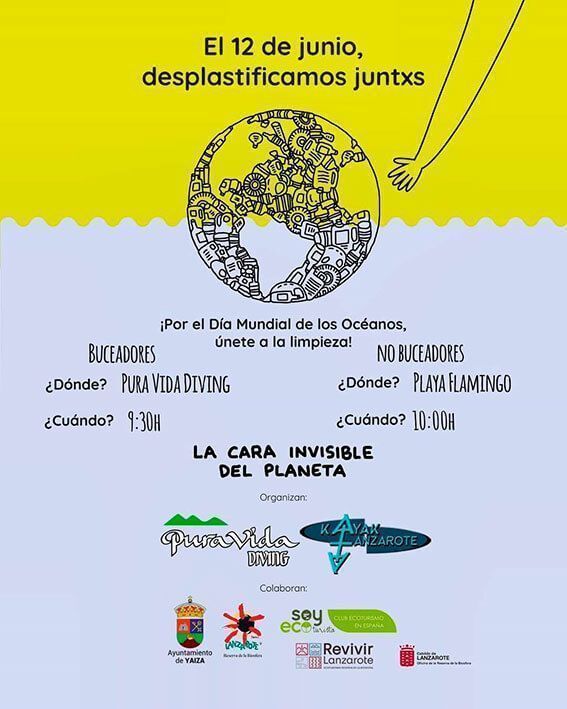 Cartel 'Desplastificamos juntxs'