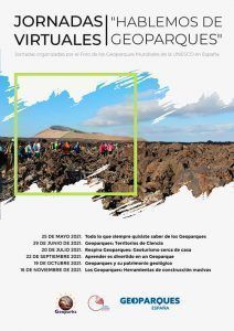 Cartel Jornadas-Virtuales 'Hablemos de Geoparque'