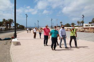 Noticias Playa Blanca | Visita a las obras del Parque Atlántico