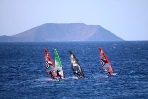 La prueba a su paso por la punta de Pechiguera