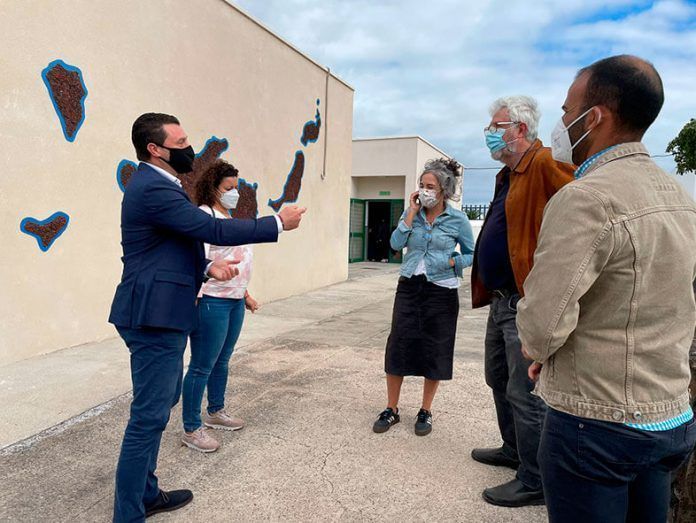 Noticias Yaiza | Visita del alcalde al CEIP Uga