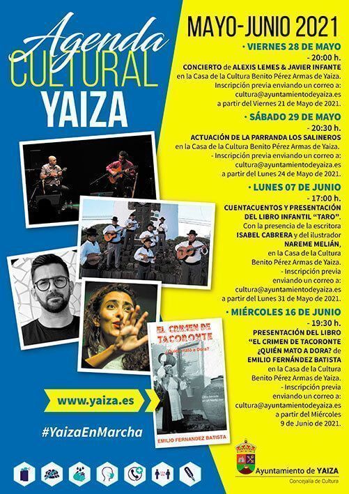 Cartel Día de Canarias actos culturales
