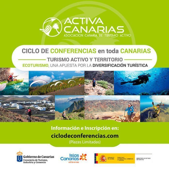 Cartel conferencias Activa Canarias