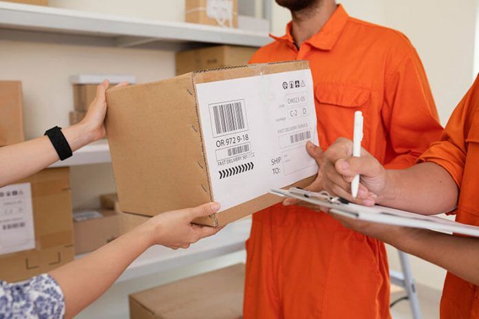 Entrega de paquetería