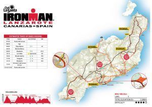 Noticias Lanzarote | Mapa Ironman 