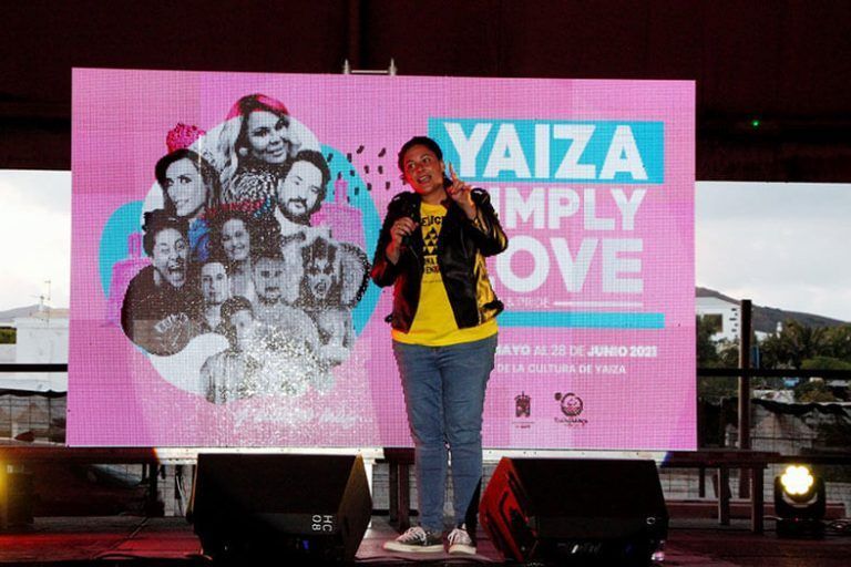 Noticias Yaiza | Omayra Cazorla durante su actuación en Uga
