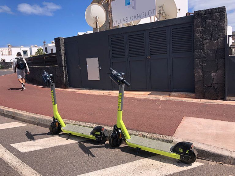 Patines en Playa Blanca