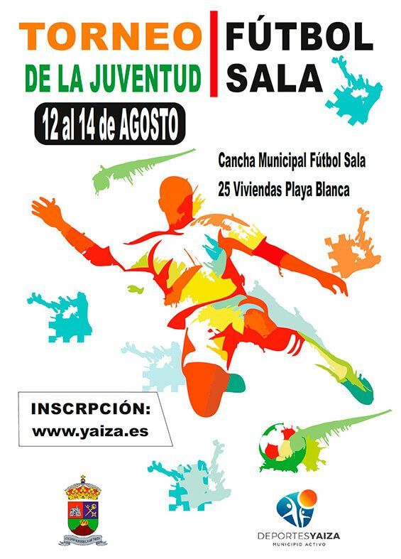 Noticias Playa Blanca | Cartel Torneo de la Juventud Fútbol Sala