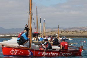Salida a vela tendida Regata de San Ginés