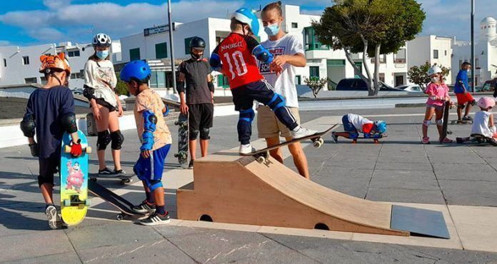 Taller de Skate en Playa Blanca Taller de Skate en Playa Blanca