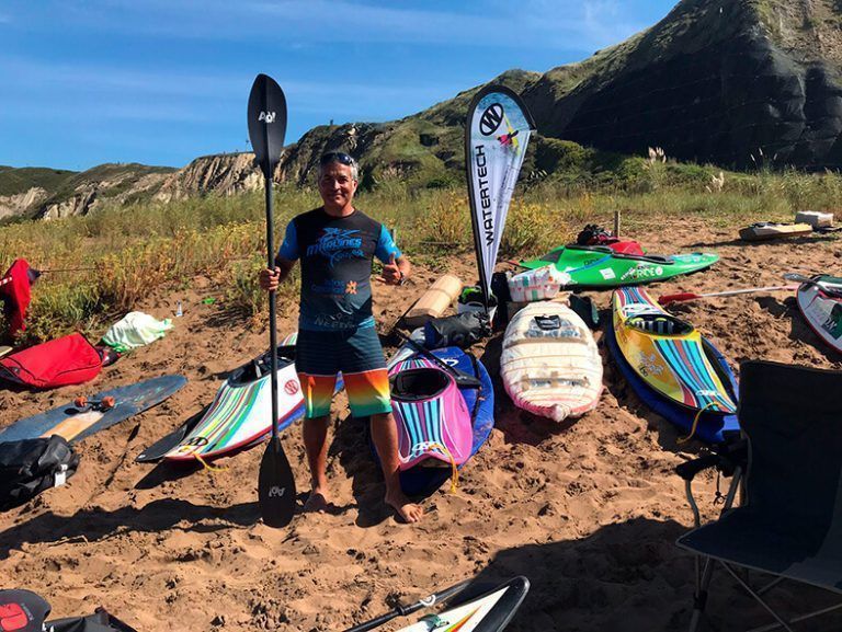 Noticias Playa Blanca | Alessandro Baklouti en el Europeo de Kayaksurf