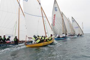 Arranca la Liga Insular de Barquillos de Vela Latina de 5 metros de Lanzarote